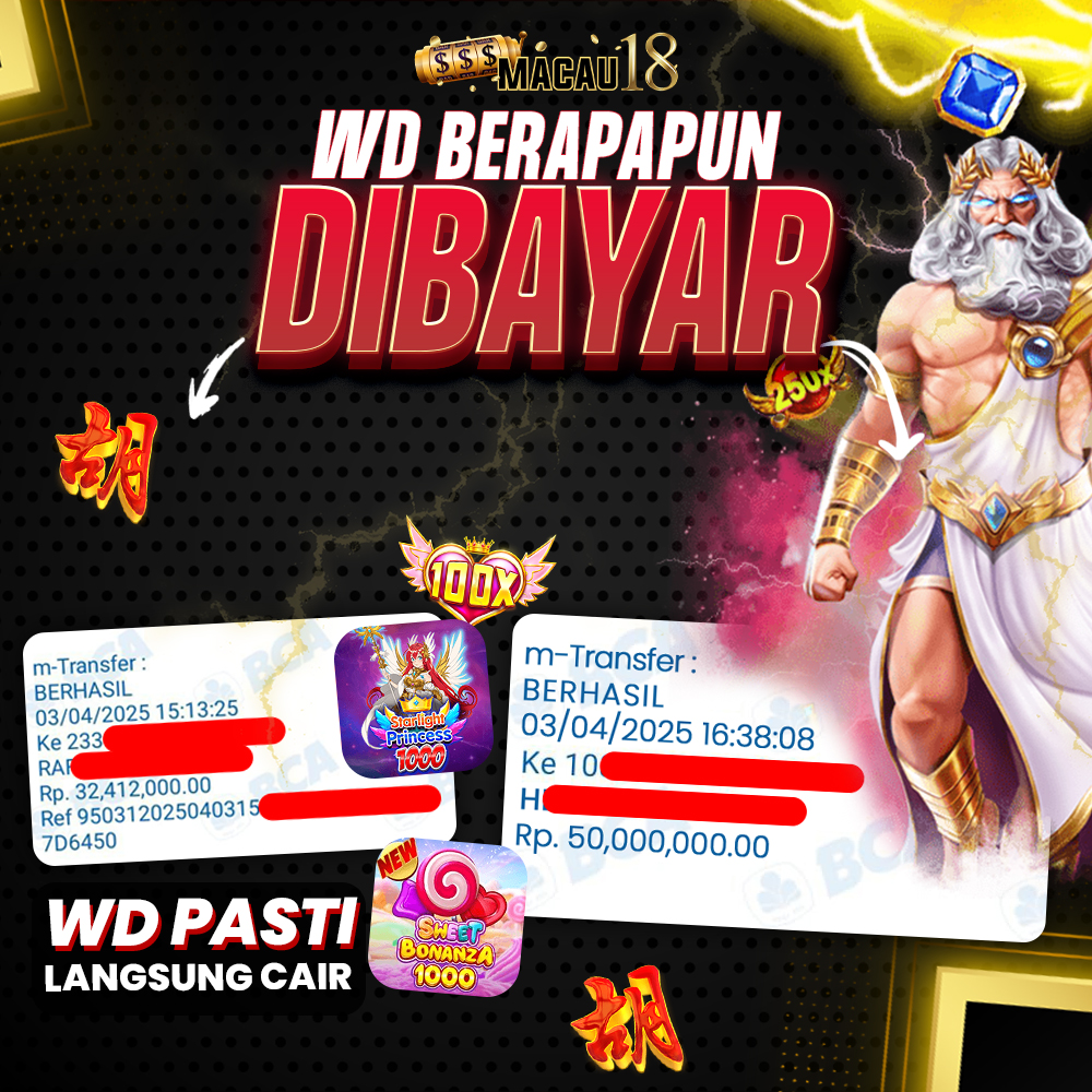 MACAU18 | Deposit Aman dengan Dana